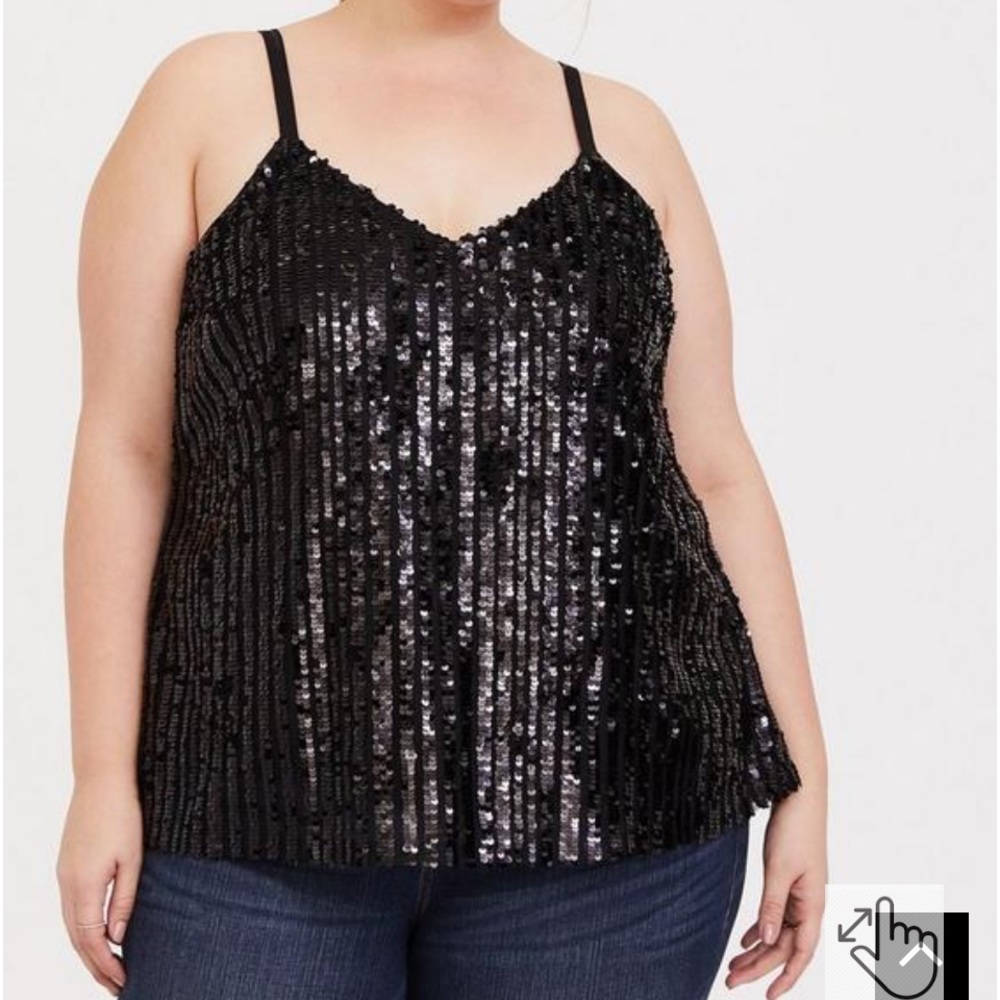 Sequin cami